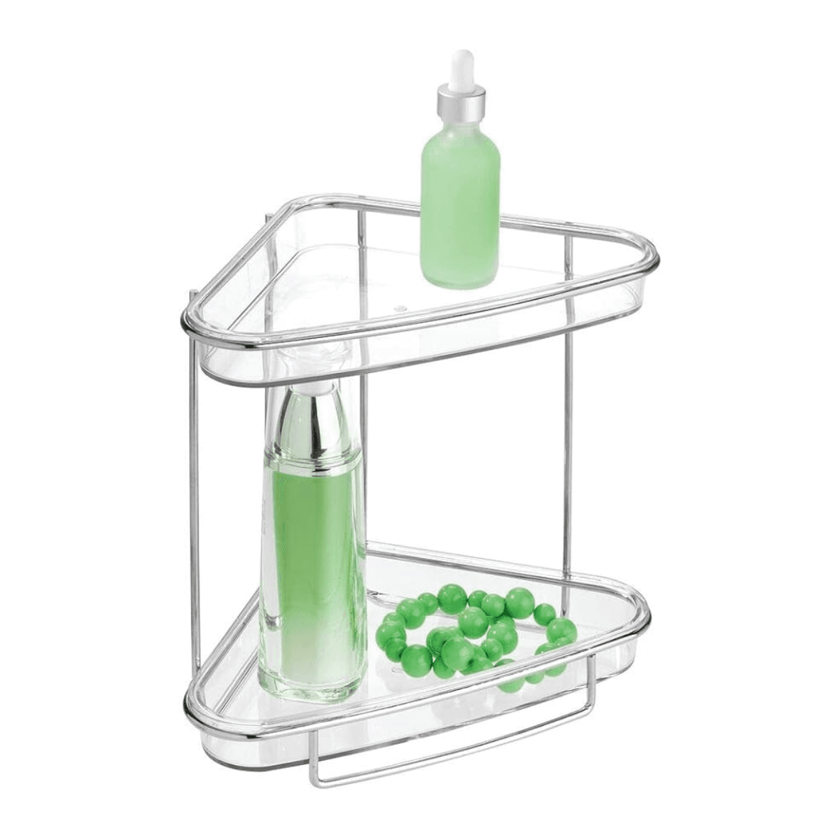 Petite étagère d'angle pour salle de bain H23 cm - LINEA - Calicosy