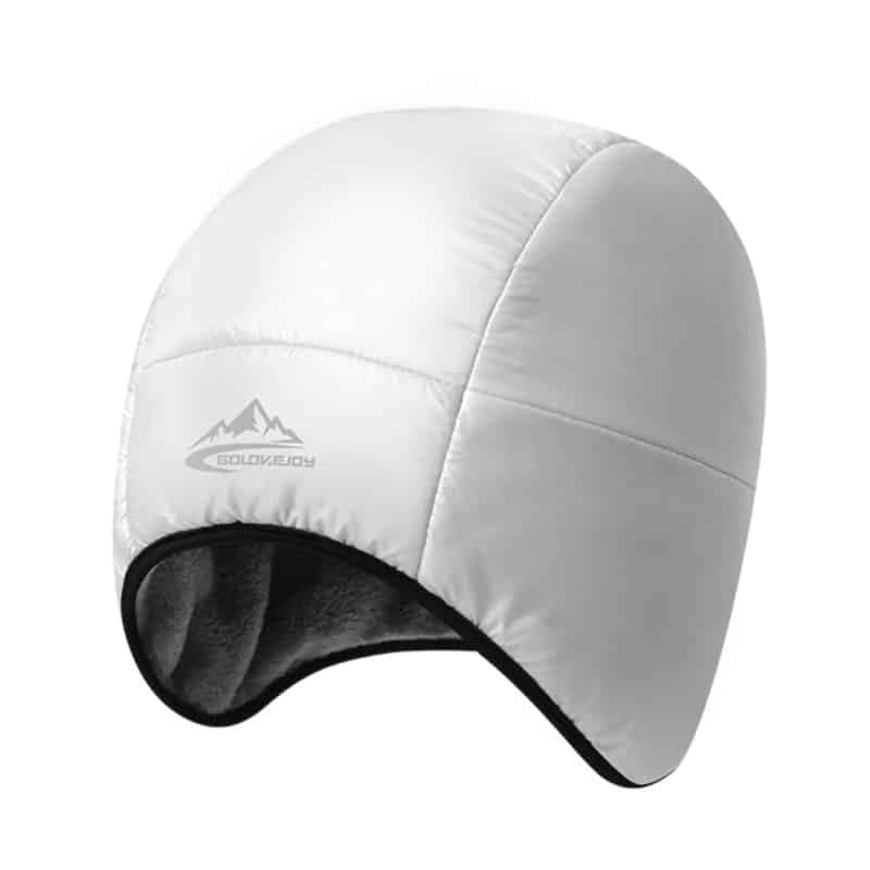 Bonnet cache-oreilles imperméable (Couleur: Blanc)