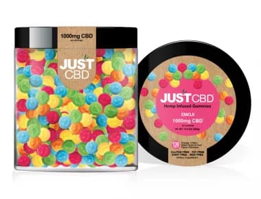 GUMMIES - CBD - 1000mg - JUSTCBD Emojis