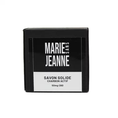 Savon solide au CBD - Charbon actif - MARIE SANS JEANNE