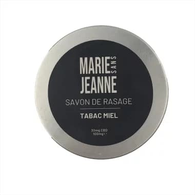 Savon Ă raser au CBD - MARIE SANS JEANNE Miel et tabac