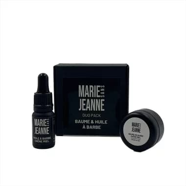 Coffret baume et huile Ă barbe - Soin de la barbe - 150mg CBD - MARIE SANS JEANNE Miel de chĂŞne