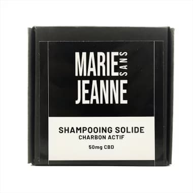 Shampooing solide au CBD - Charbon actif - MARIE SANS JEANNE