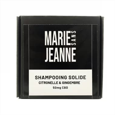 Shampooing solide au CBD - Citronnelle et Gingembre - MARIE SANS JEANNE