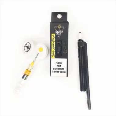 Pack Stache Black & Golden Buds expert Super Lemon Haze