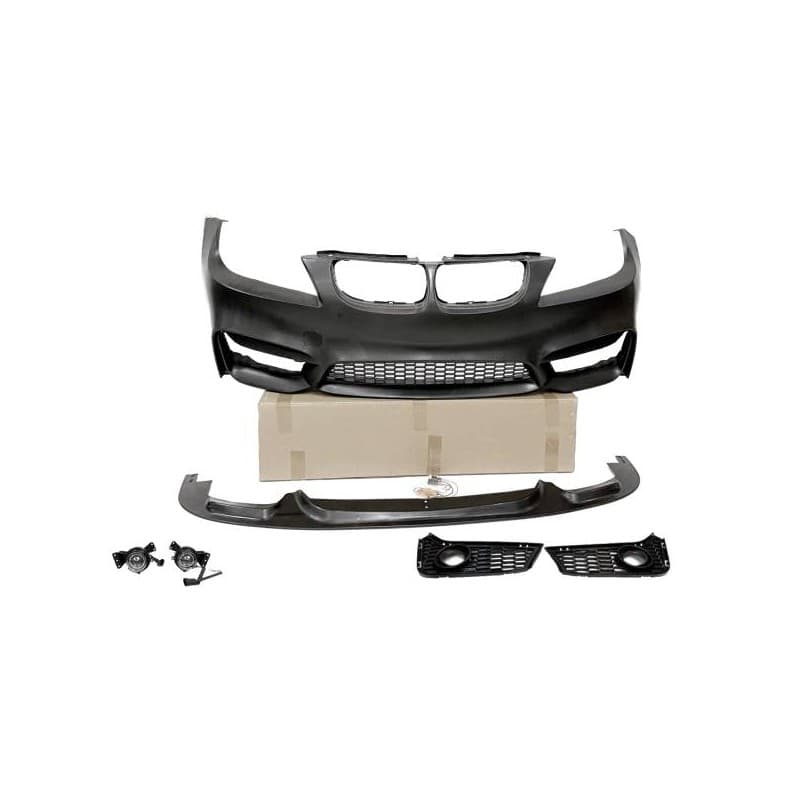 Pare-choc avant bmw e90 / e91 lci 2008 look m4 spoiler