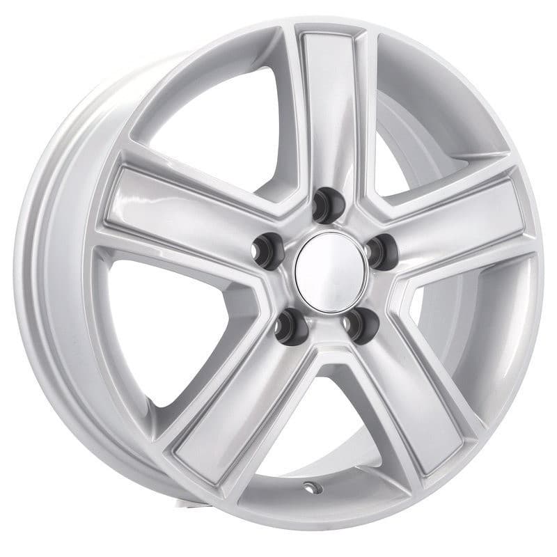 4 jantes 6.5 15 5x130 design mercedes argent brillant