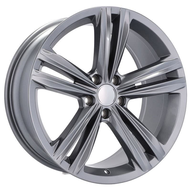 4 jantes 8.5 19 5x112 design volkswagen gris brillant