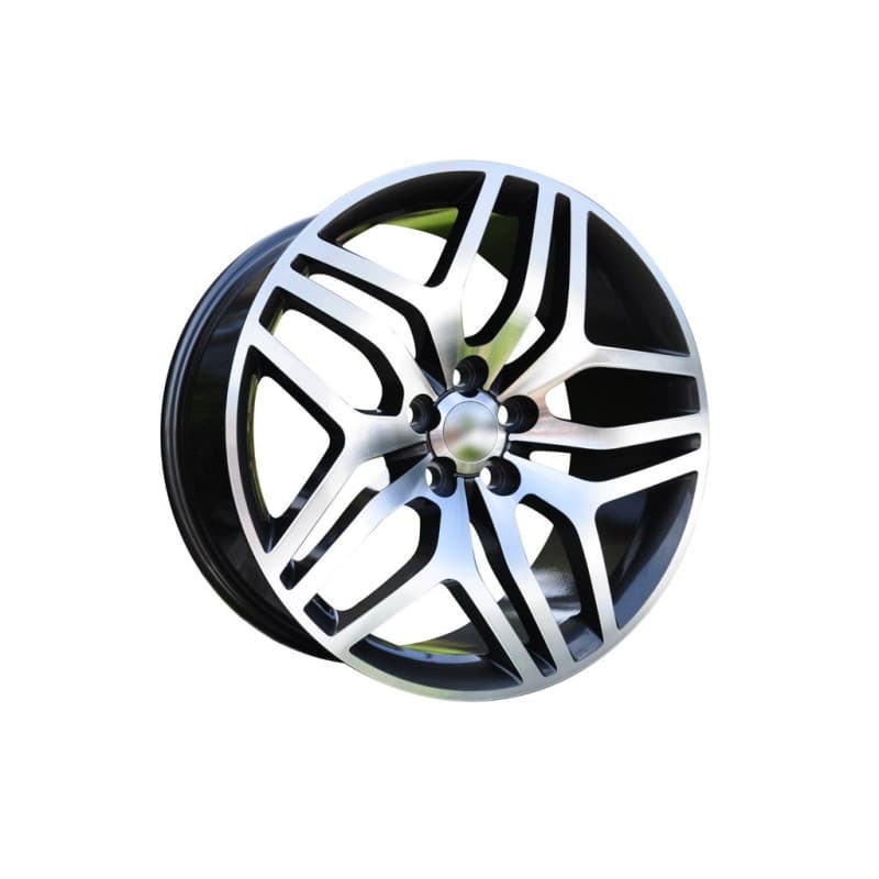 4 jantes 9.5 20 5x120 design land rover gris brillant
