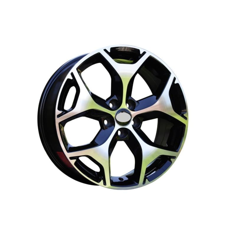 4 jantes 7.0 18 5x100 design subaru noir brillant