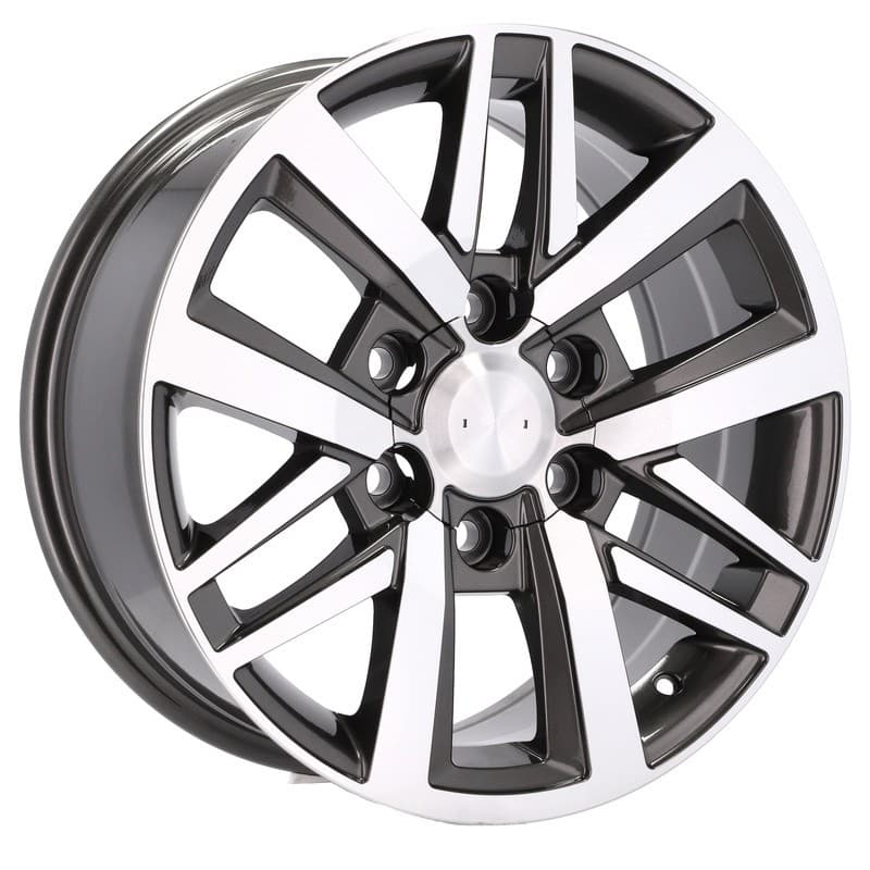 4 jantes 7.5 18 6x139.7 design toyota gris brillant