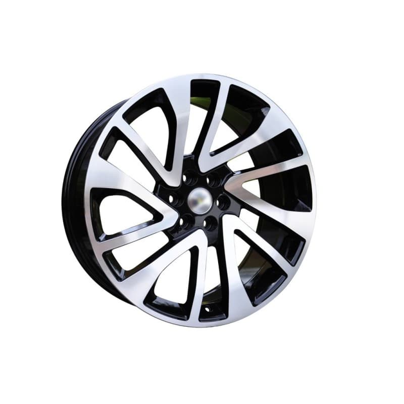 4 jantes 7.0 16 6x114.3 design nissan noir brillant