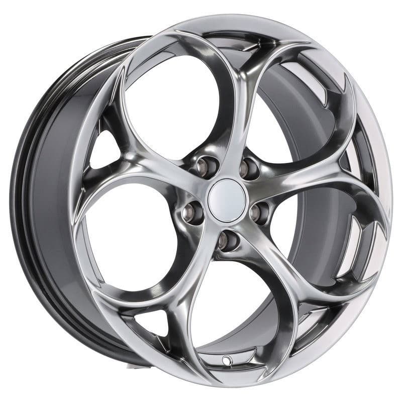 4 jantes 8.0 18 5x110 design alfa romeo autres brillant