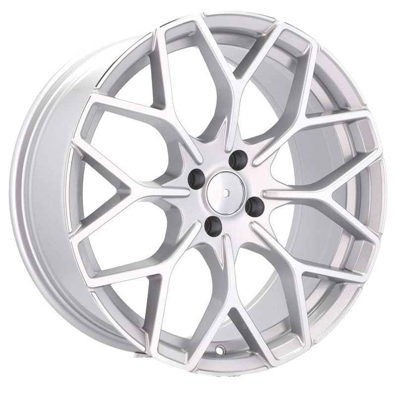 4 jantes 5.5 16 3x112 design smart argent brillant