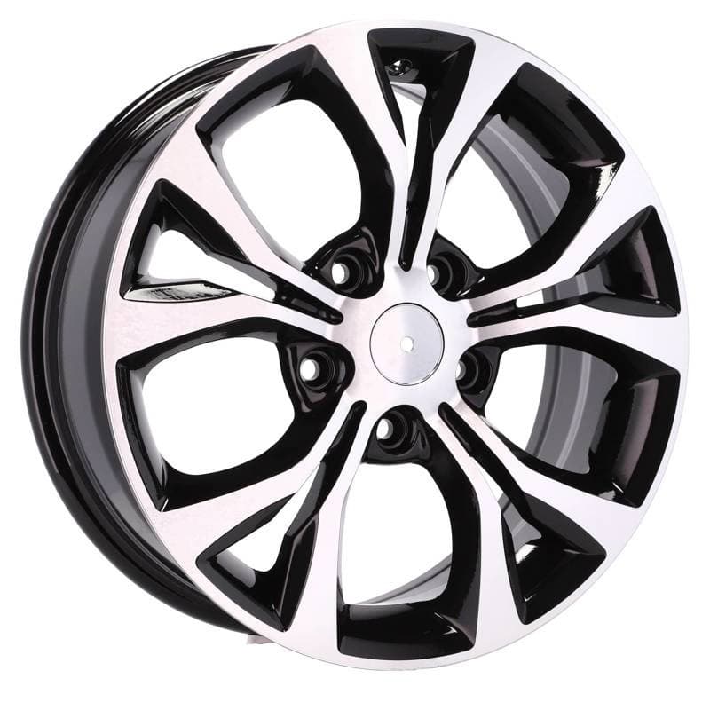 4 jantes 6.5 17 5x127 design chrysler noir brillant