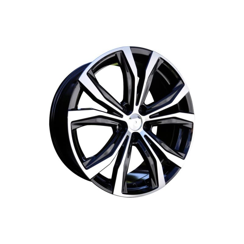 4 jantes 8.0 19 5x114.3 design lexus noir brillant