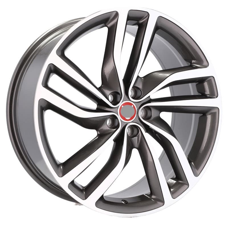4 jantes 8.5 20 5x108 design jaguar gris brillant