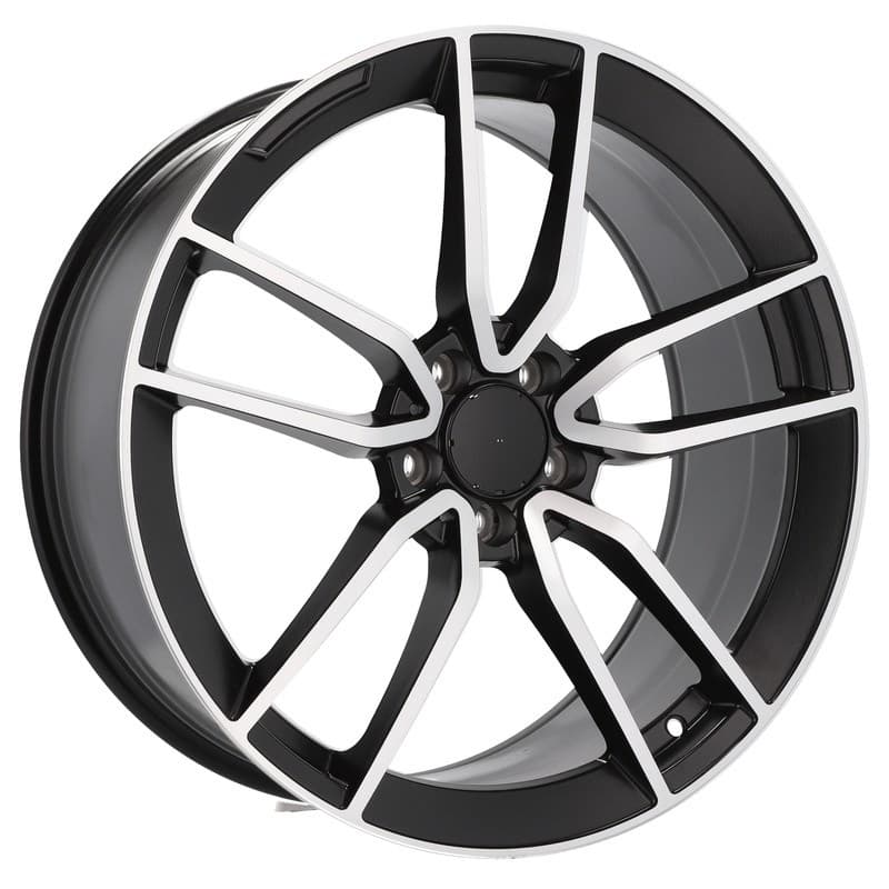 4 jantes 10.5 22 5x112 design mercedes noir brillant
