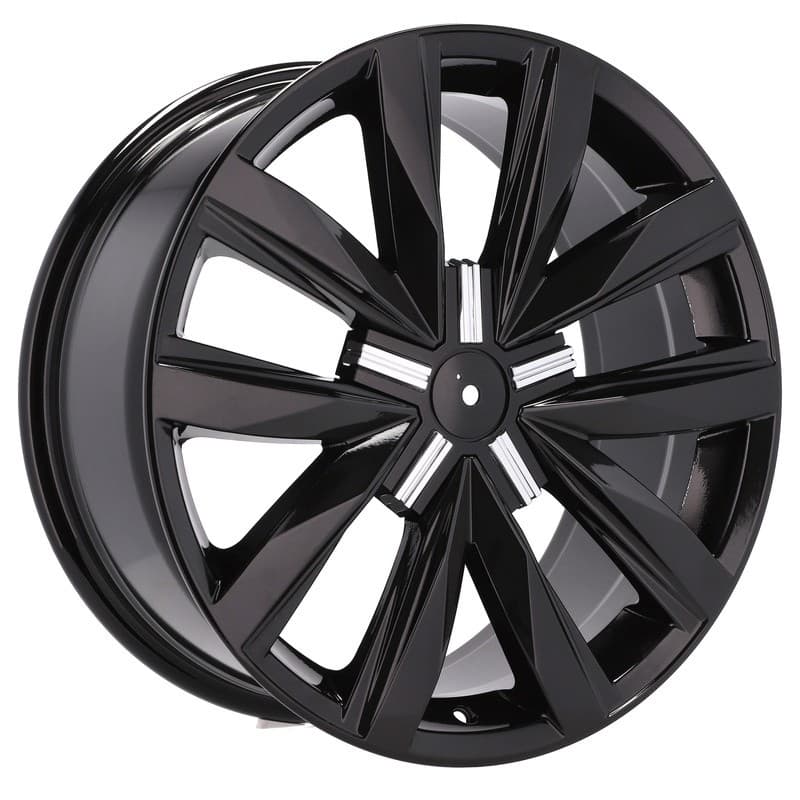 4 jantes 8.0 18 5x120 design volkswagen noir brillant