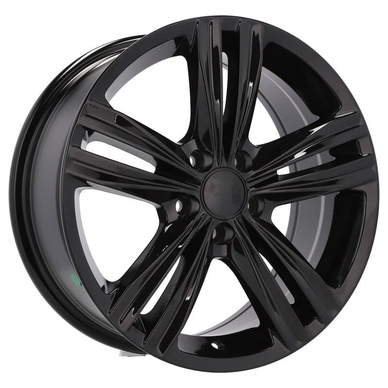 4 jantes 8.0 18 5x112 design volkswagen noir brillant