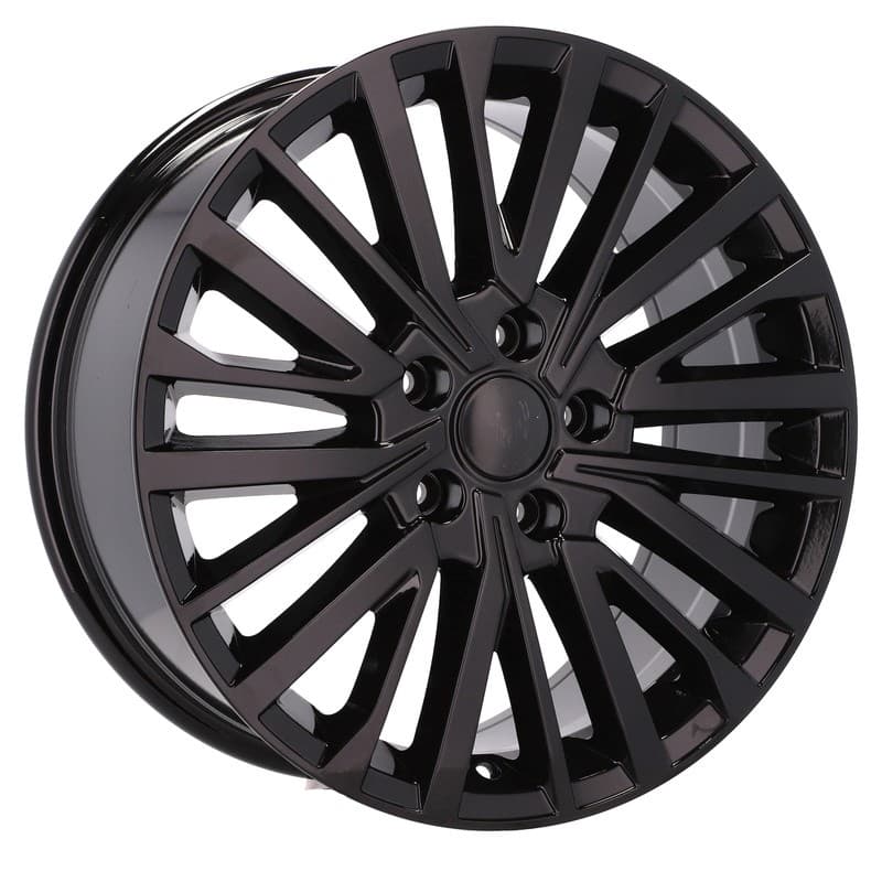 4 jantes 8.0 18 5x120 design volkswagen noir brillant