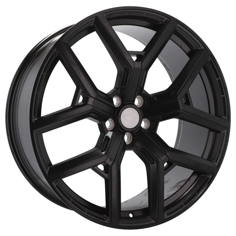 4 jantes 10.0 23 5x120 design land rover noir brillant