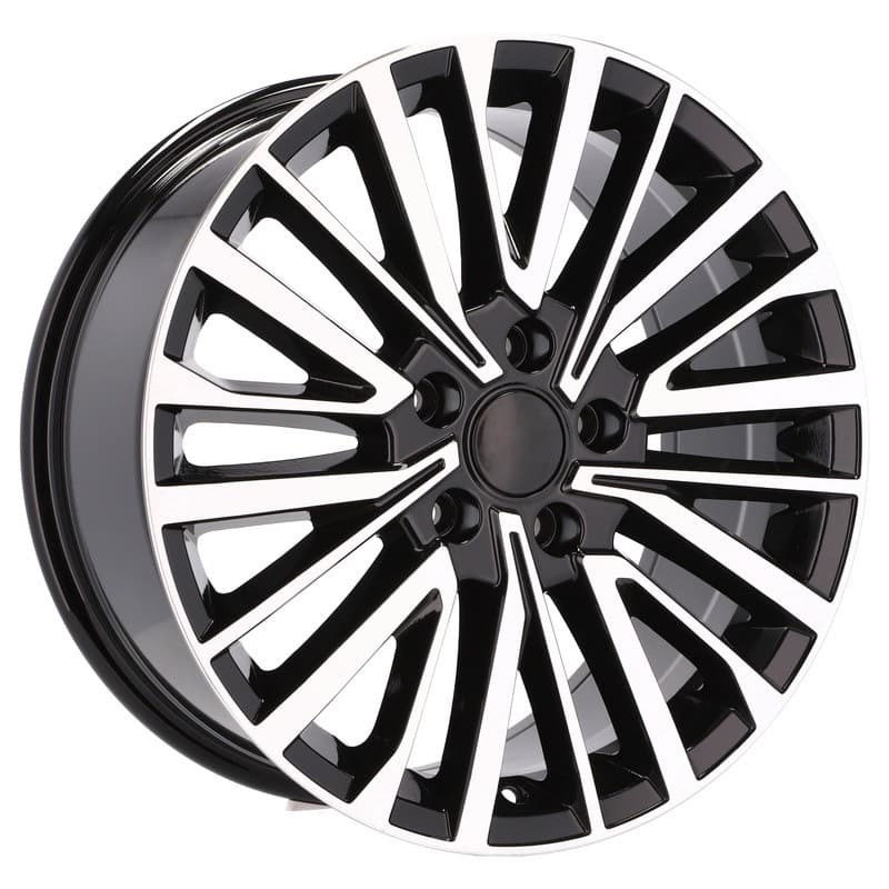 4 jantes 8.0 20 5x120 design volkswagen noir brillant