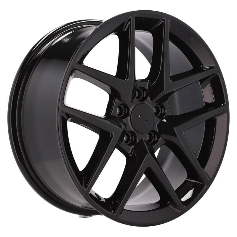 4 jantes 8.0 18 5x114.3 design honda noir brillant