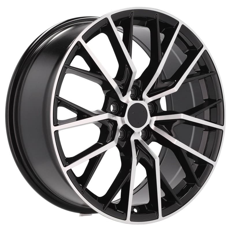 4 jantes 8.0 19 5x114.3 design lexus noir brillant