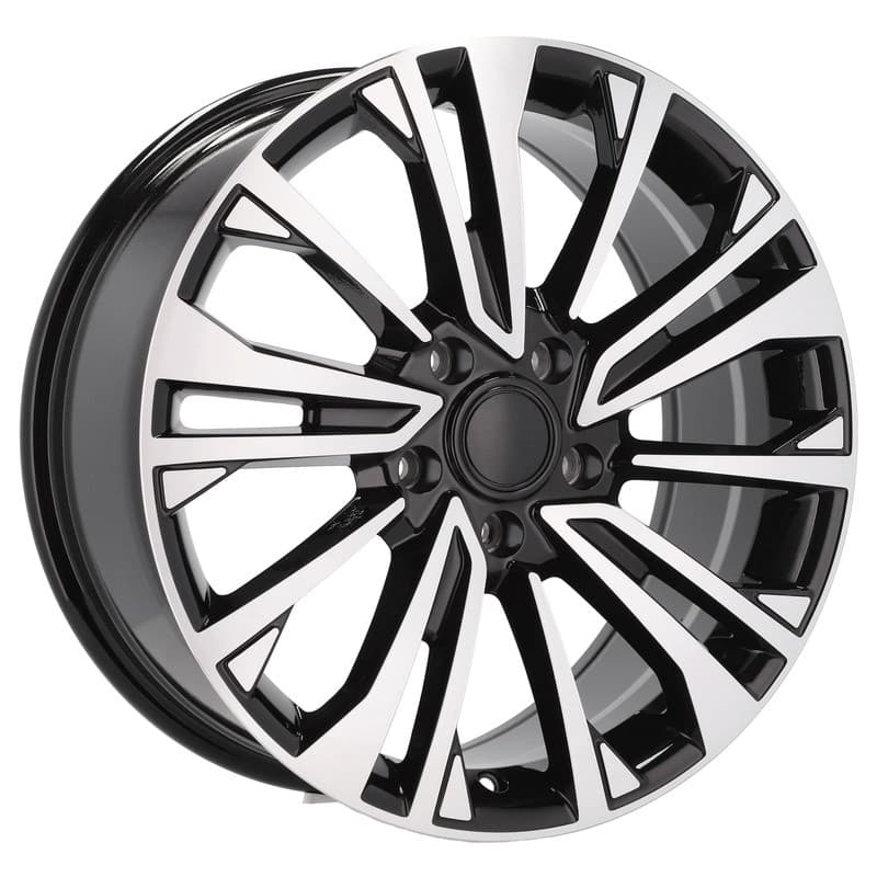 4 jantes 8.0 18 5x120 design volkswagen noir brillant