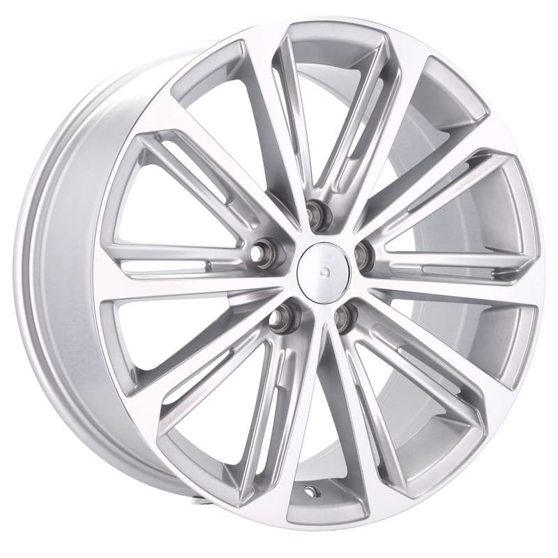 4 jantes 8.0 18 5x112 design volkswagen argent brillant