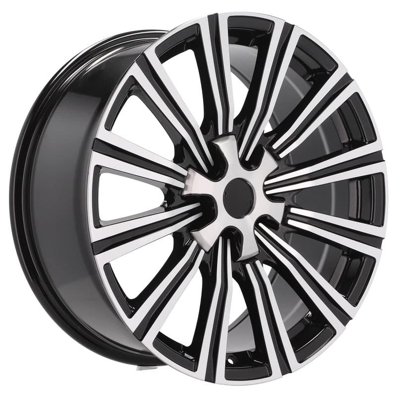 4 jantes 8.5 20 6x139.7 design toyota noir brillant