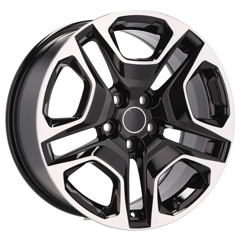 4 jantes 8.0 18 5x114.3 design toyota noir brillant
