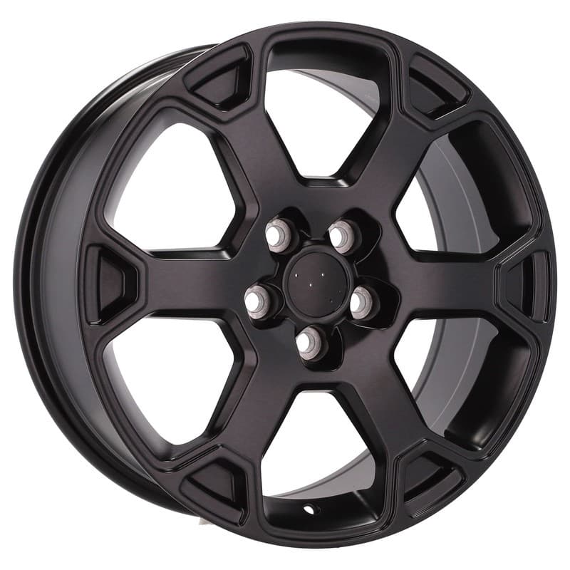 4 jantes 7.0 17 5x114.3 design toyota noir brillant