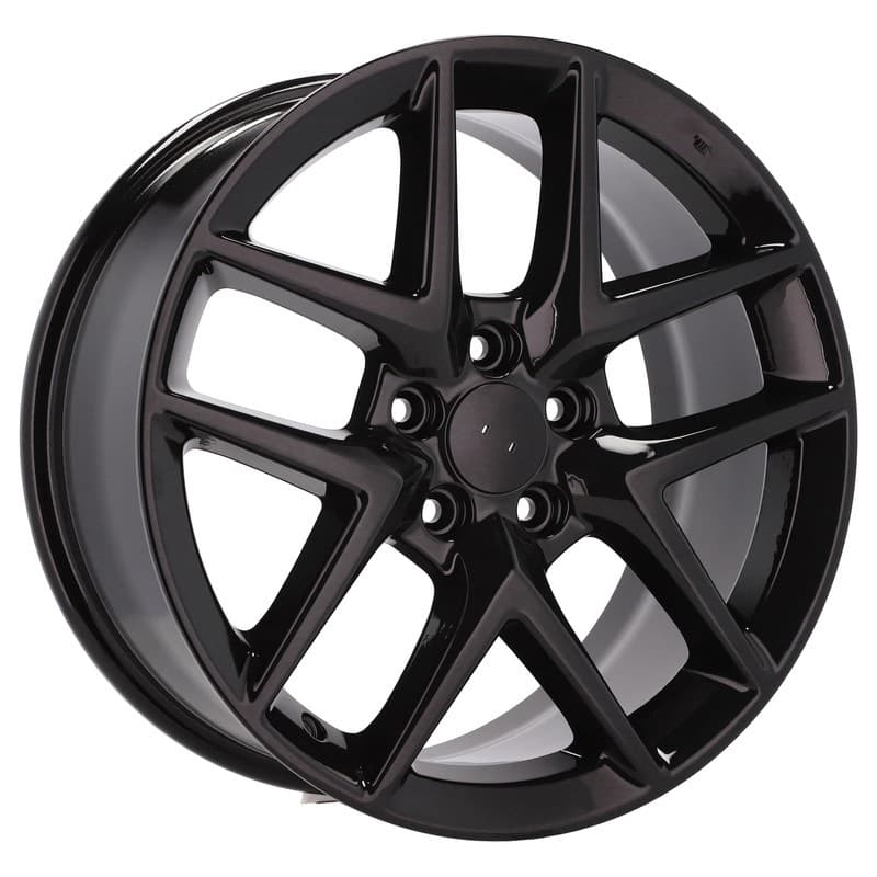 4 jantes 7.5 17 5x114.3 design honda noir brillant