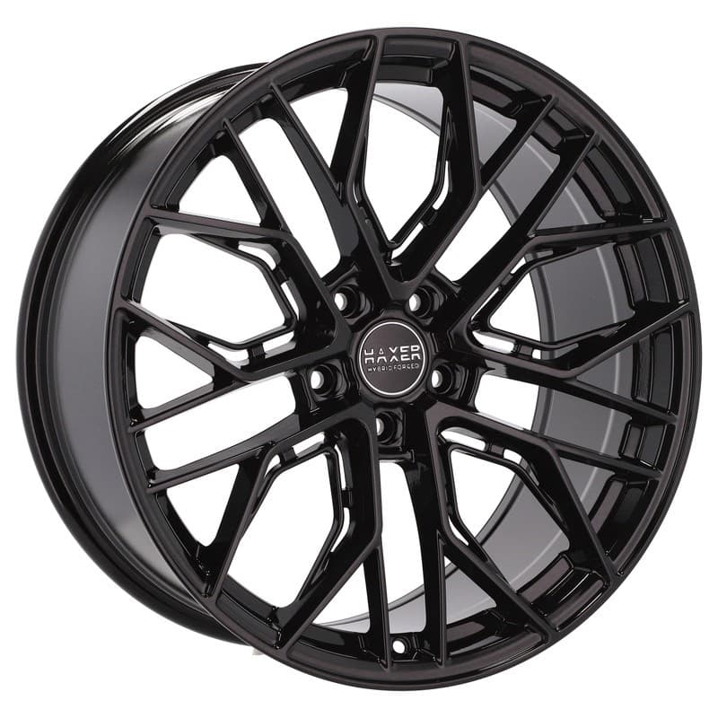 4 jantes 10.5 20 5x112 fluotournage noir brillant