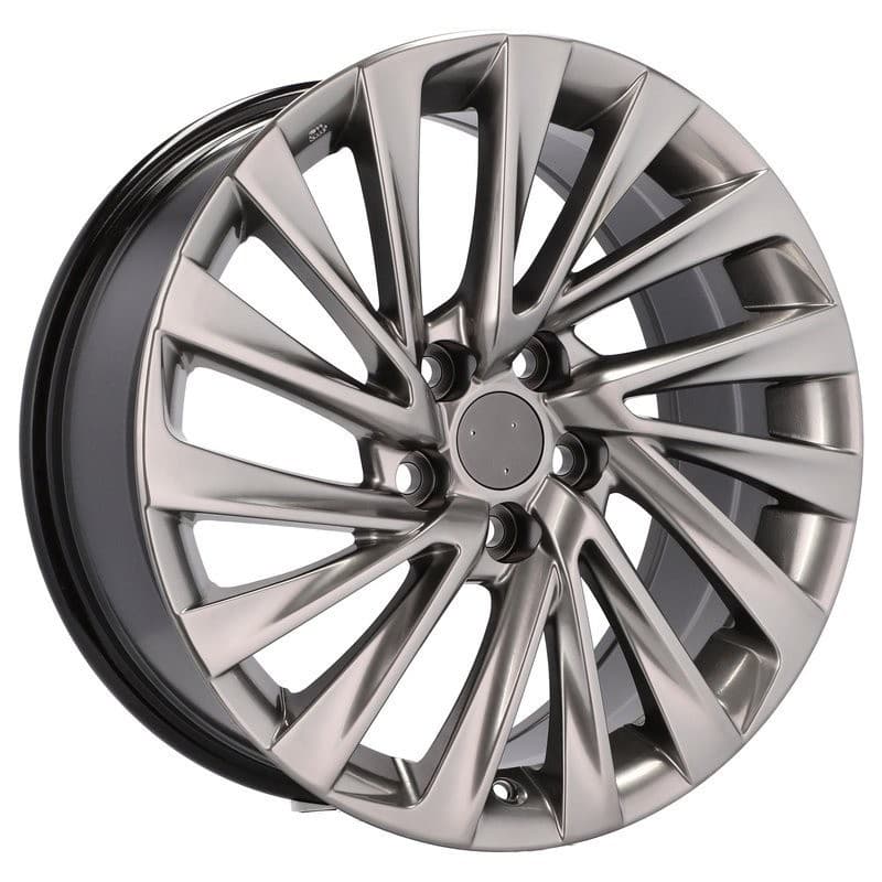 4 jantes 7.5 17 5x114.3 design lexus autres brillant