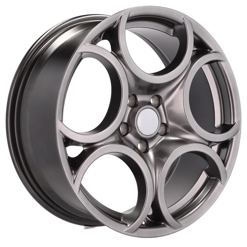 4 jantes 7.5 17 5x110 design alfa romeo autres brillant