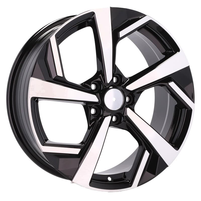 4 jantes 7.0 18 5x114.3 design nissan noir brillant