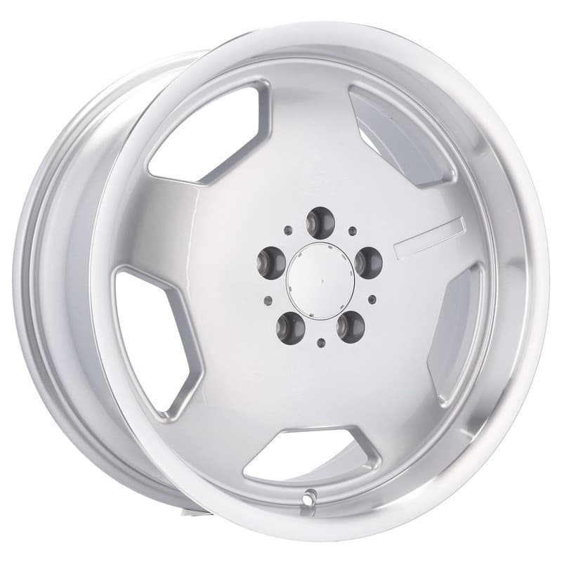 4 jantes 8.0 17 5x112 design mercedes argent brillant