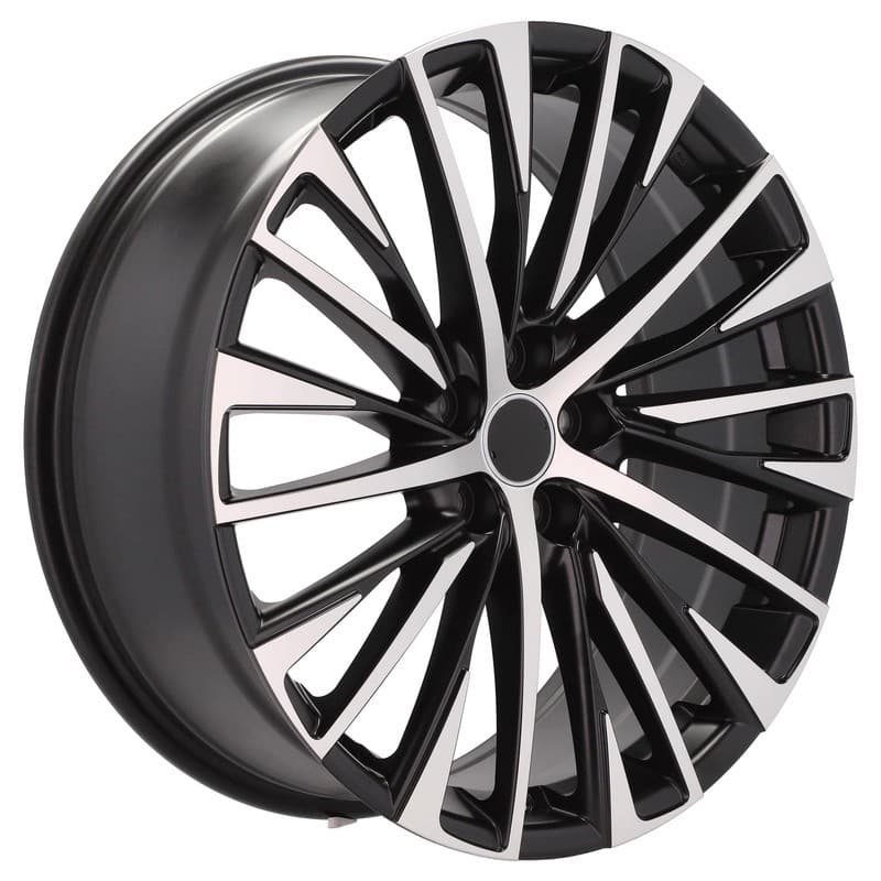 4 jantes 9.0 21 5x114.3 design lexus noir brillant