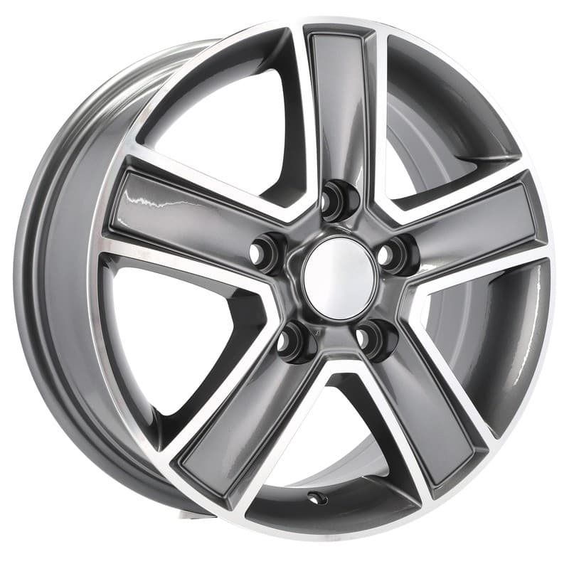 4 jantes 6.5 15 5x130 design mercedes gris brillant
