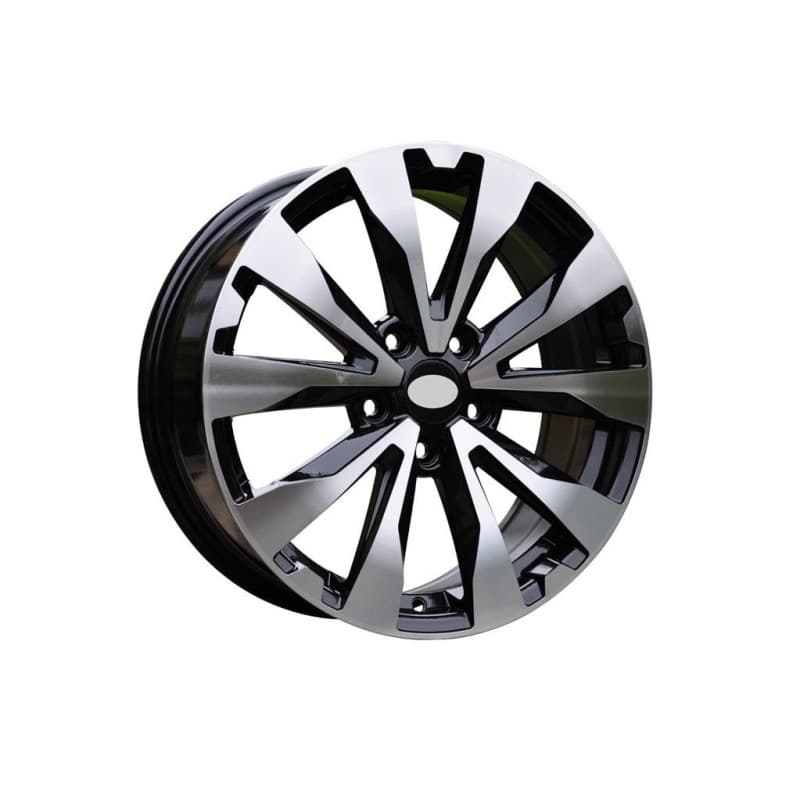 4 jantes 7.0 18 5x114.3 design subaru noir brillant