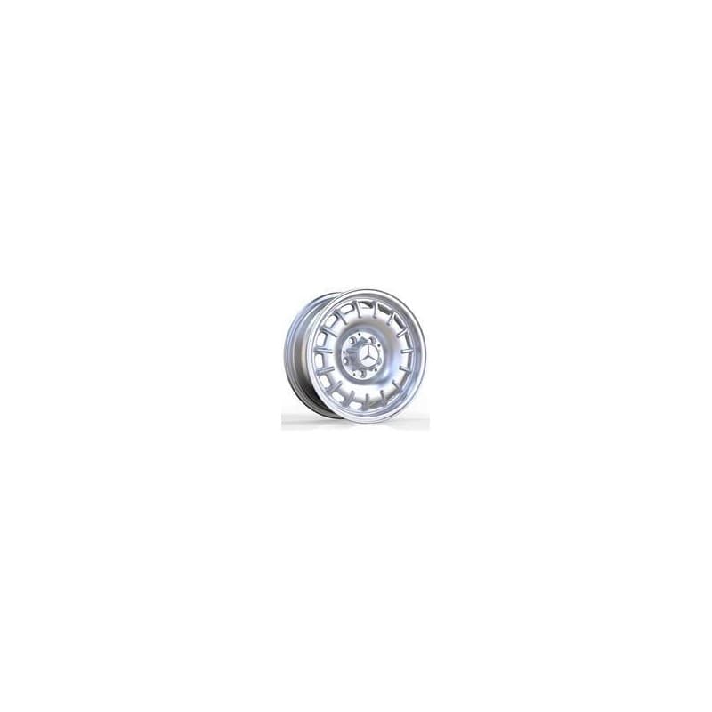 4 jantes 7.0 15 5x112 design mercedes argent brillant