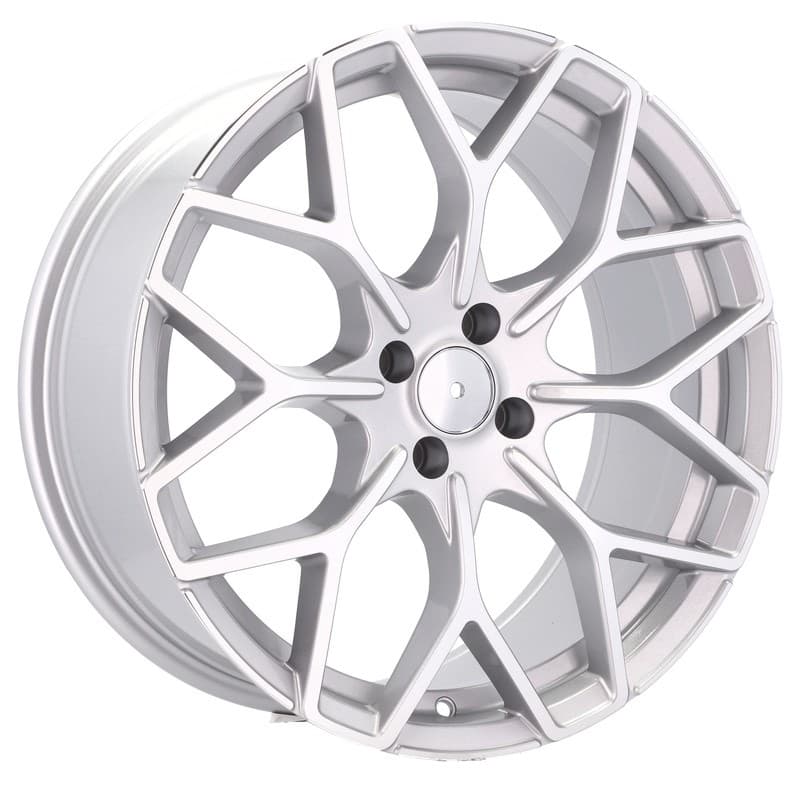4 jantes 5.5 16 4x100 design smart argent brillant