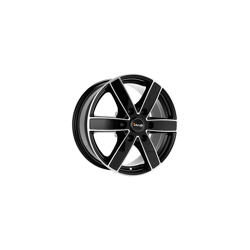 4 jantes avus 7,5x17 avus ac-v61 6/114,3 et45 ch66,1
