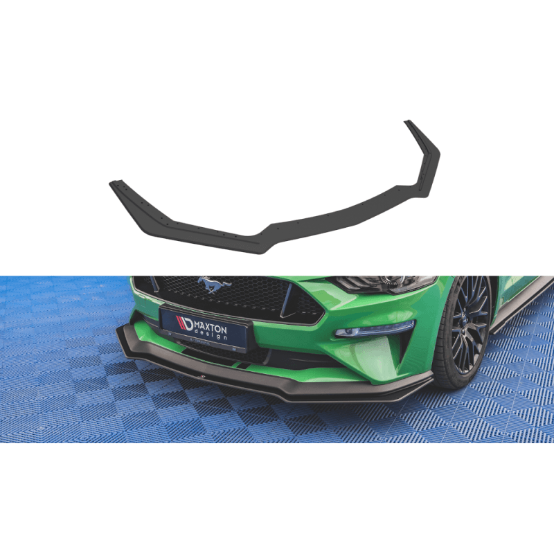 Street pro front splitter v.1 ford mustang gt mk6 facelift