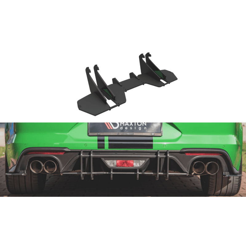 Street pro rear diffuser ford mustang gt mk6 facelift