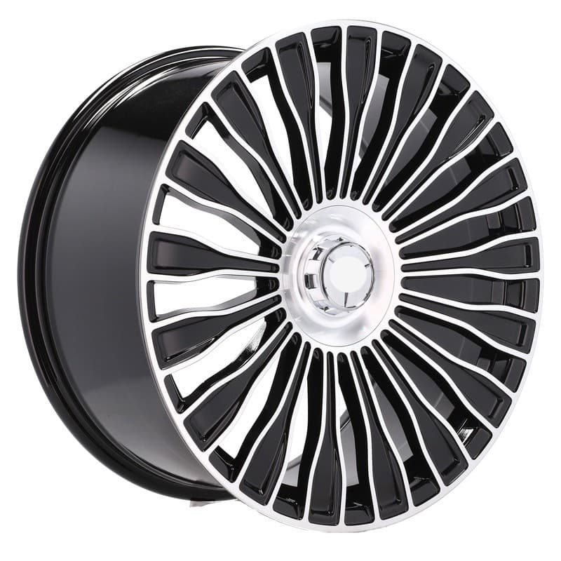4 jantes 8.5 20 5x112 design mercedes noir brillant