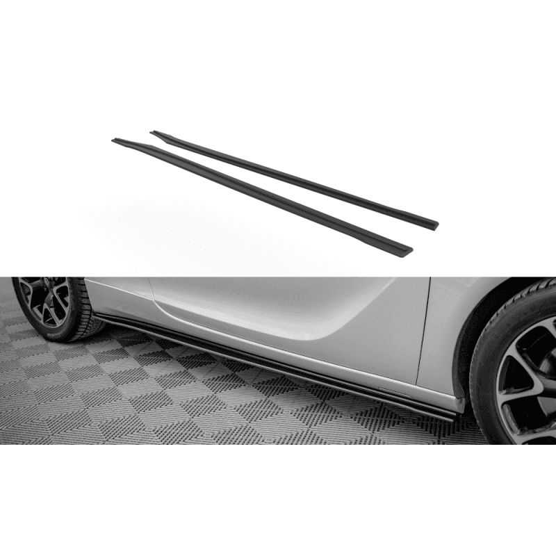 Street pro side skirts diffusers opel astra gtc opc-line j